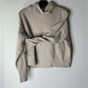 Muji Cream Hooded Sweatshirt in XS/S